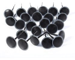 Banden Mushroom Plug Set - Tire Repair Kit - Bandensnel Repareren - Duurzaam Rubber Materiaal - 24 Stuks - Blauw