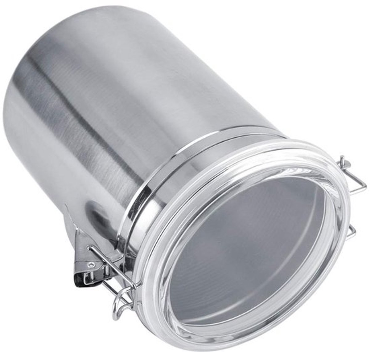 Vacuüm Sealed Koffiecontainer RVS Suiker Thee Bonen Opslagpot (XL(67cm / 26.4")
