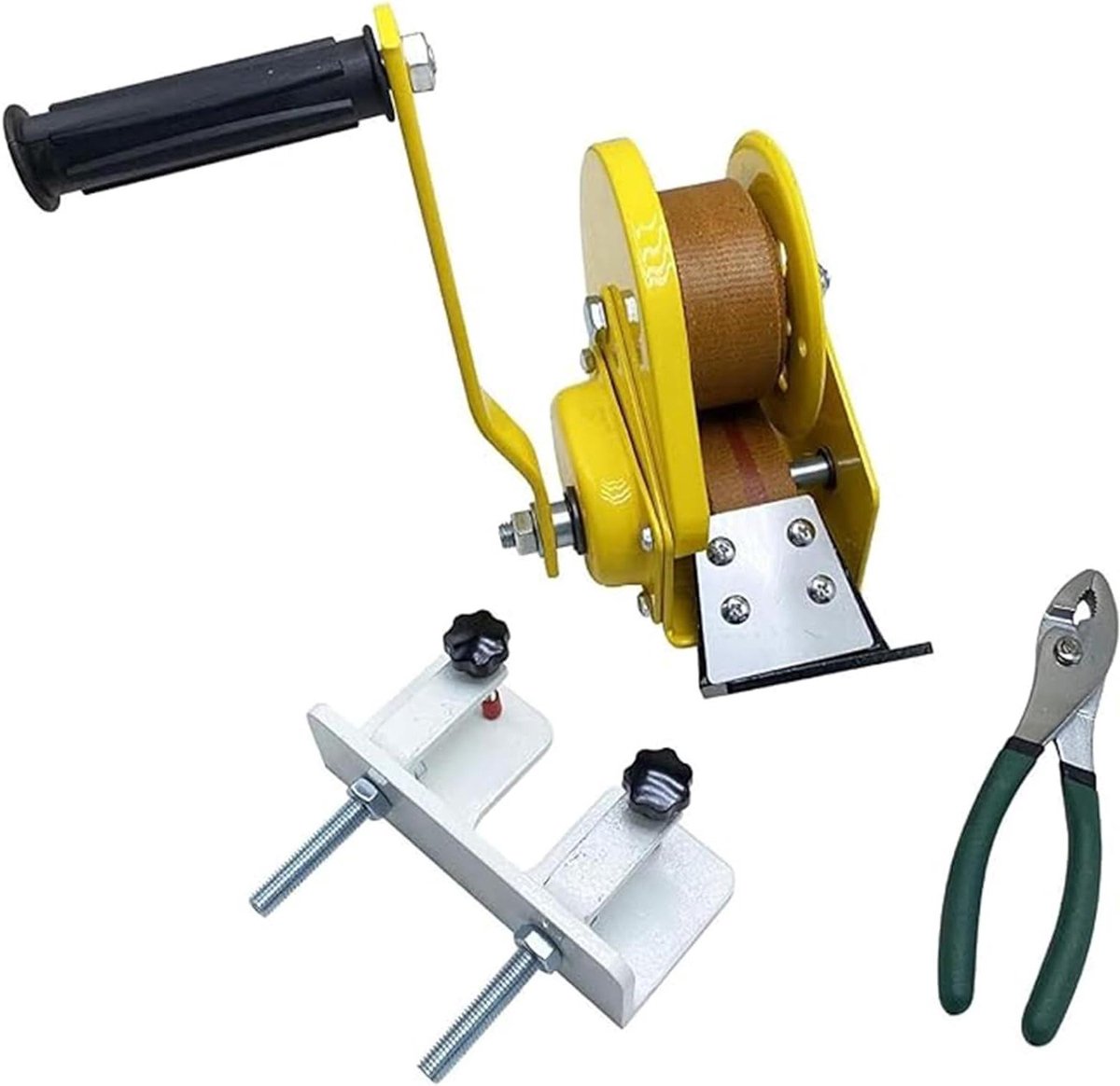 Draad Trekken Tool - Metaal Bewerken - Sieraden Maken - Precisie Crank Controle - 120 cm Lengte - Geel