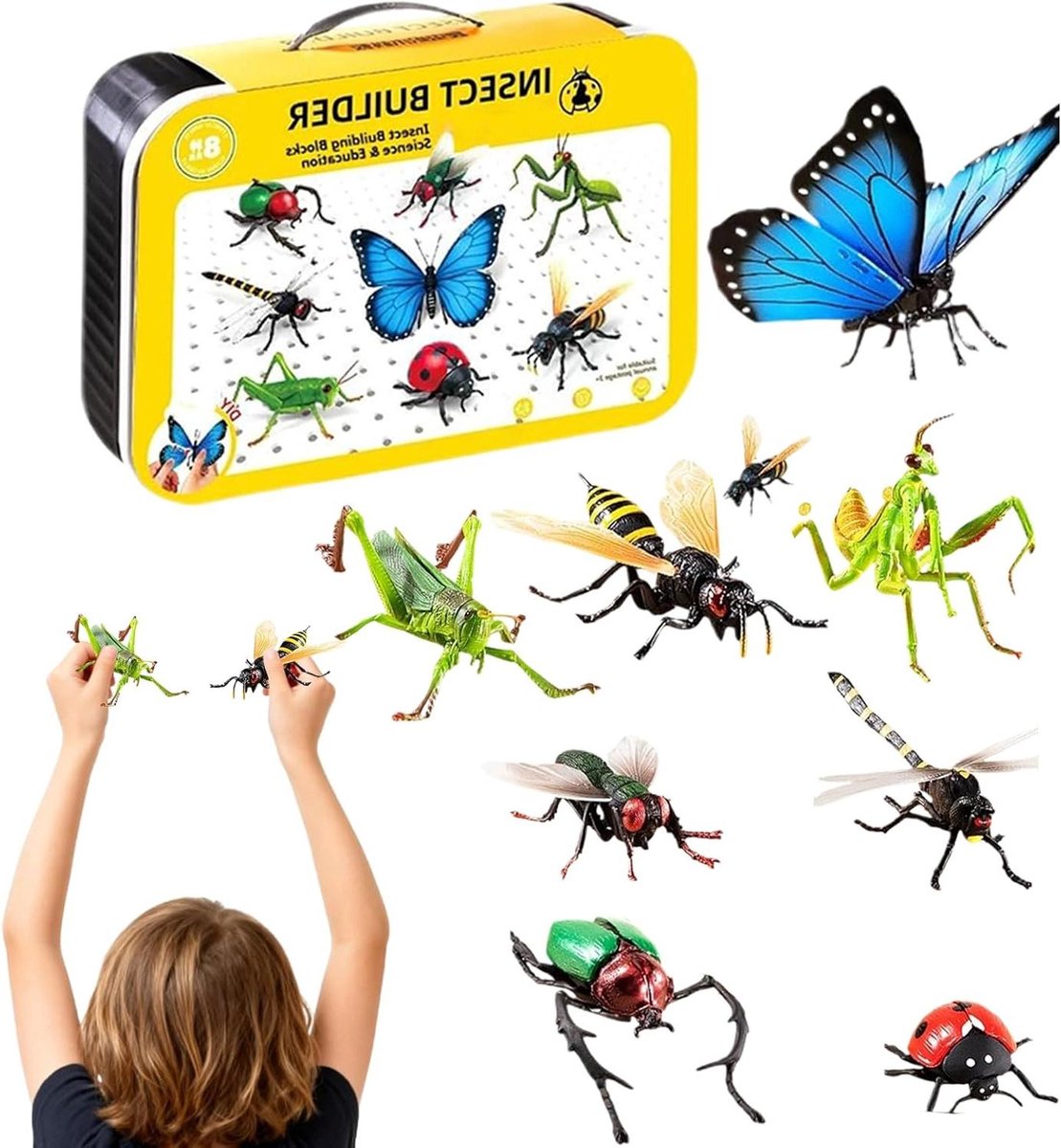 3D Dierenpuzzels - Modelbouw Set - Educatief Spelen - Slotmontage Ontwerp - 36 x 25 cm - Niet gespecificeerd