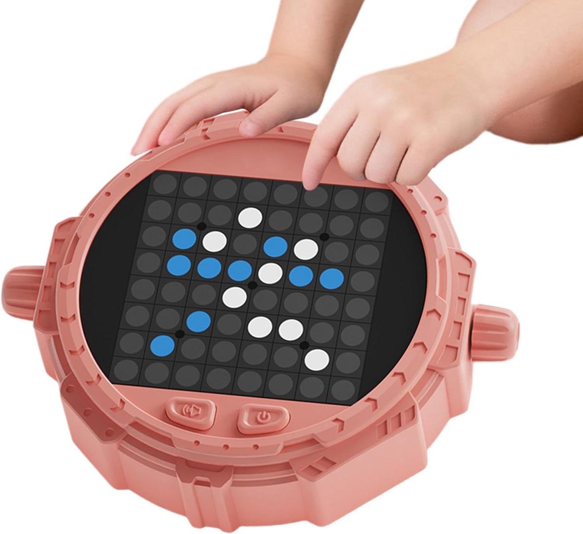 Slim Schaakbord - Elektronisch Schaken - Hersentraining - Solo Trainingspartner - 12.6 x 10.4 cm - Roze