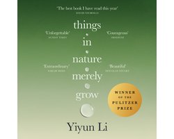 Things in Nature Merely Grow