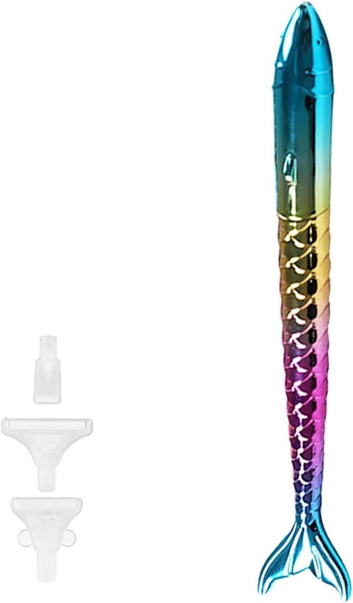 Diamantschilderij Boorpen - Zeemeermin Pen - Hobby Decoratie - Inclusief Vervangkoppen - 17cm - Meerdere Kleuren