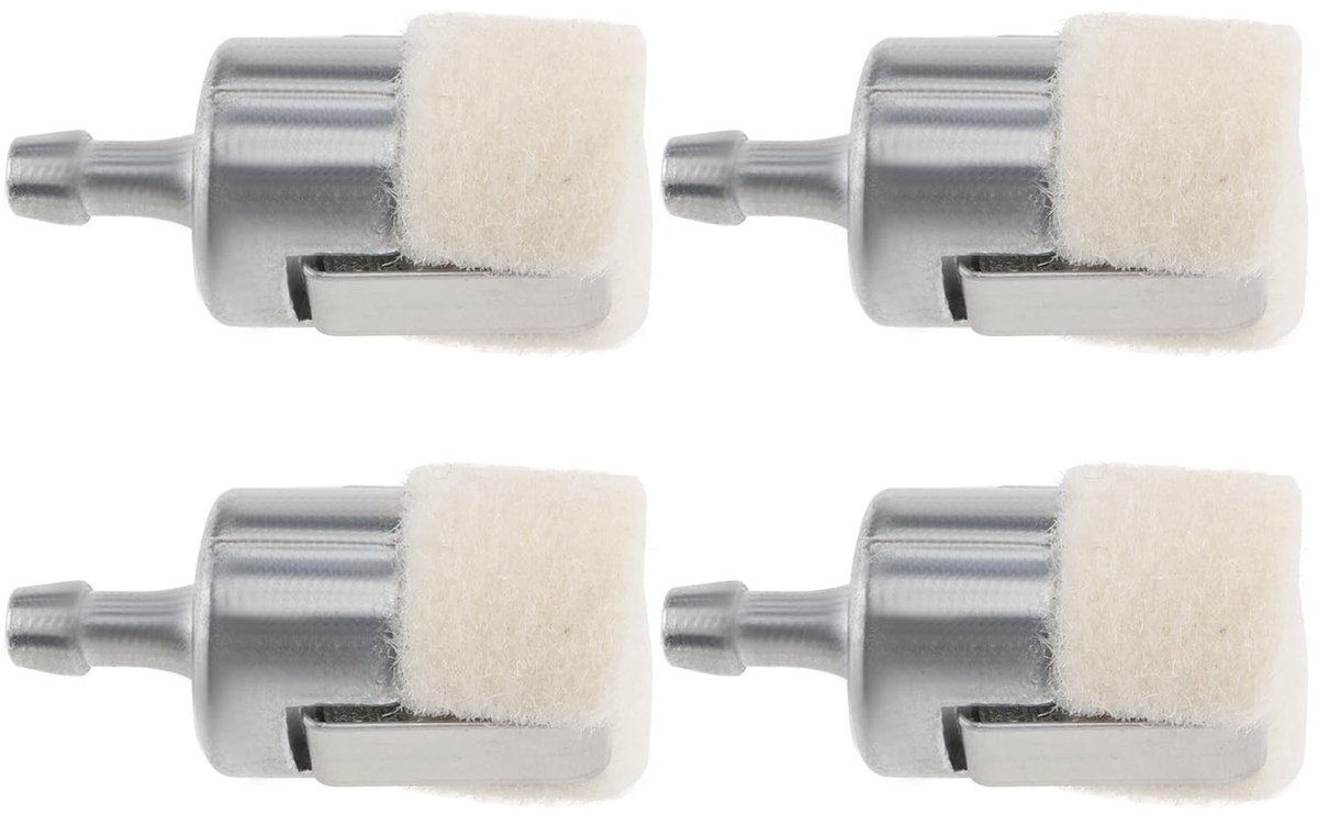 ONF3 - brandstoffilter voor bosmaaier - 5 mm - 4 stuks - hoogwaardige kwaliteit - vervangingsfilter - motoraccessoires - geschikt voor diverse b...