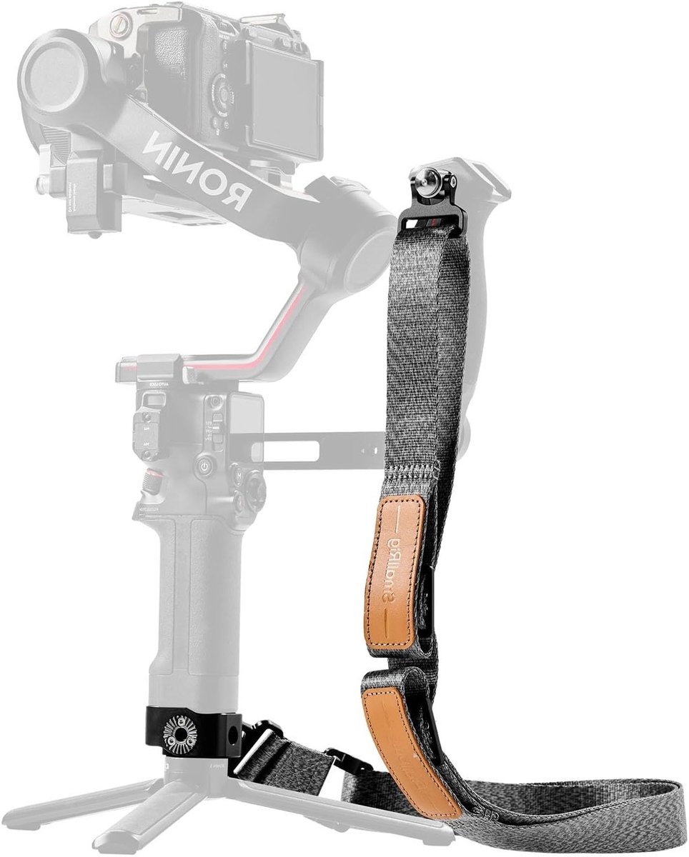 Verstelbare schouderriem voor gimbals met snelle ontgrendeling, geschikt voor DJI RS-serie en Sling Handgreep, lichtgewicht en comfortabel