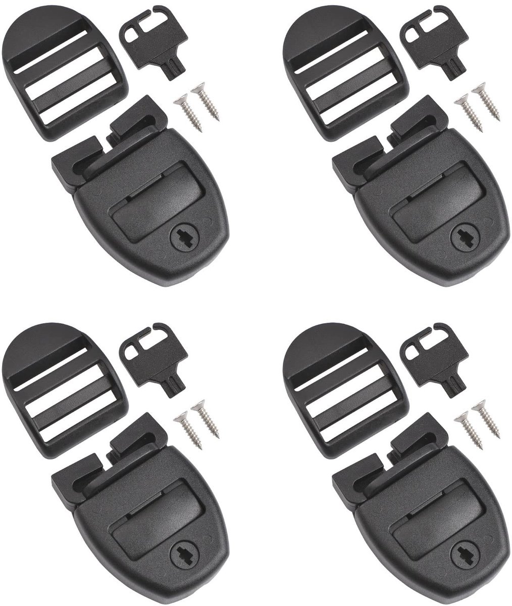 aladdien - Hot Tub Cover Clips - Reparatieset - Vervangingsset - Zwart - Klink Reparatieset - Geschikt voor Spa Covers
