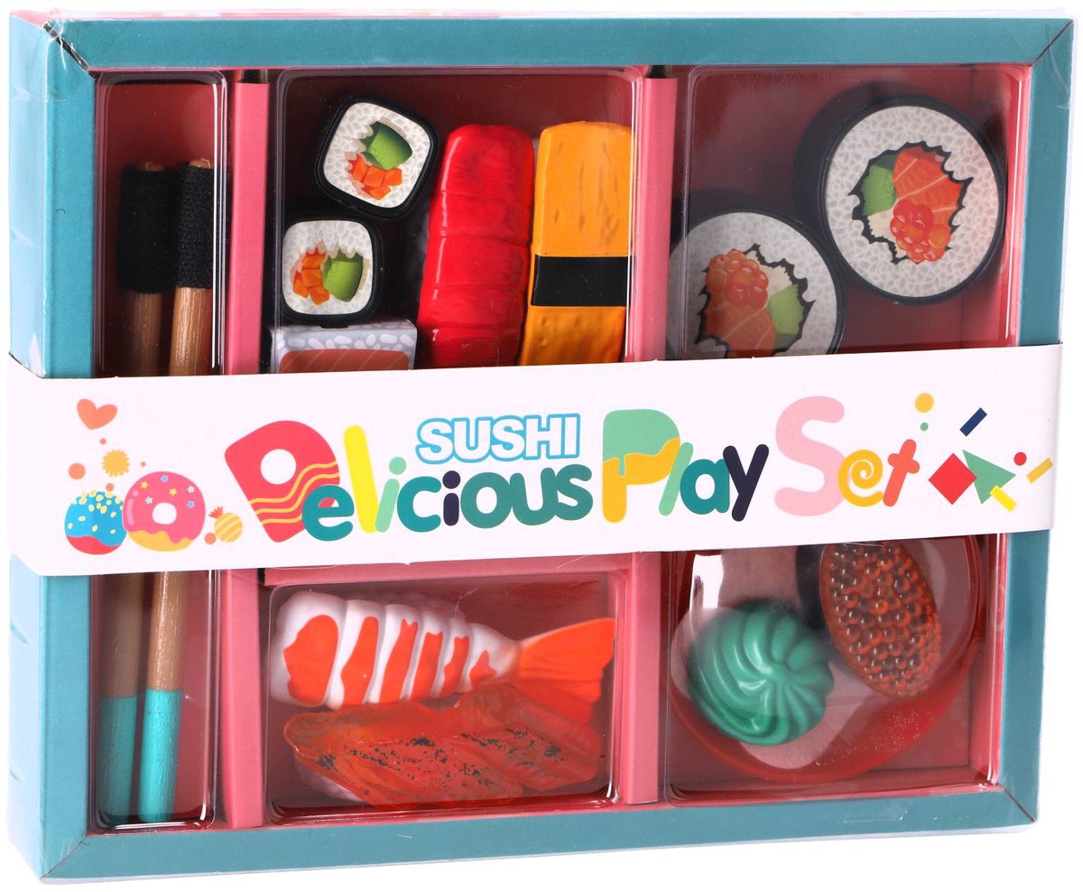 Voedselset - Sushi - Inclusief rolmat en houten stokjes