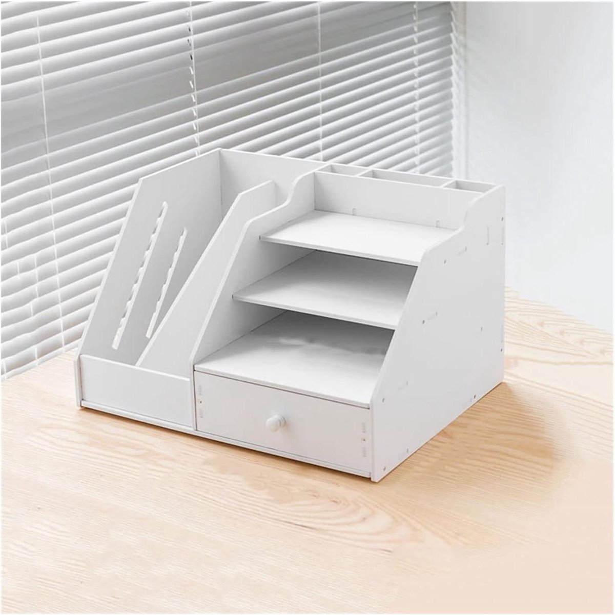 Dossierrek Kantoor - Opberger Lade - Documenten Sorteren - Met Lade - 39.5 cm - Zwart