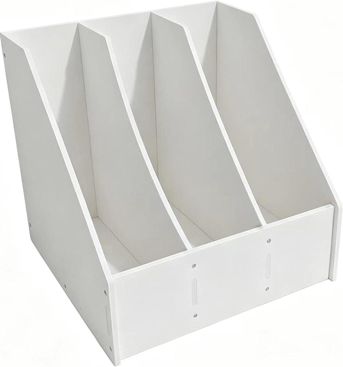 Bureau organizer - Documentenhouder - Bureau opruimen - 15 niveaus - 44.5 x 39.5 x 30 cm - Wit
