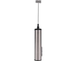 Handmelkopschuimer - Drankmixer Garde - Koffie Lattes Maken - USB Oplaadbaar - 5 Accessoires - Zwart