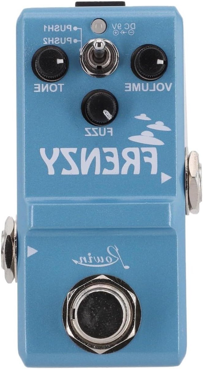 Gitaar Fuzz Pedaal - Effect Pedaal - Muziek Maken - Twee Modi - Compact Formaat - Groen