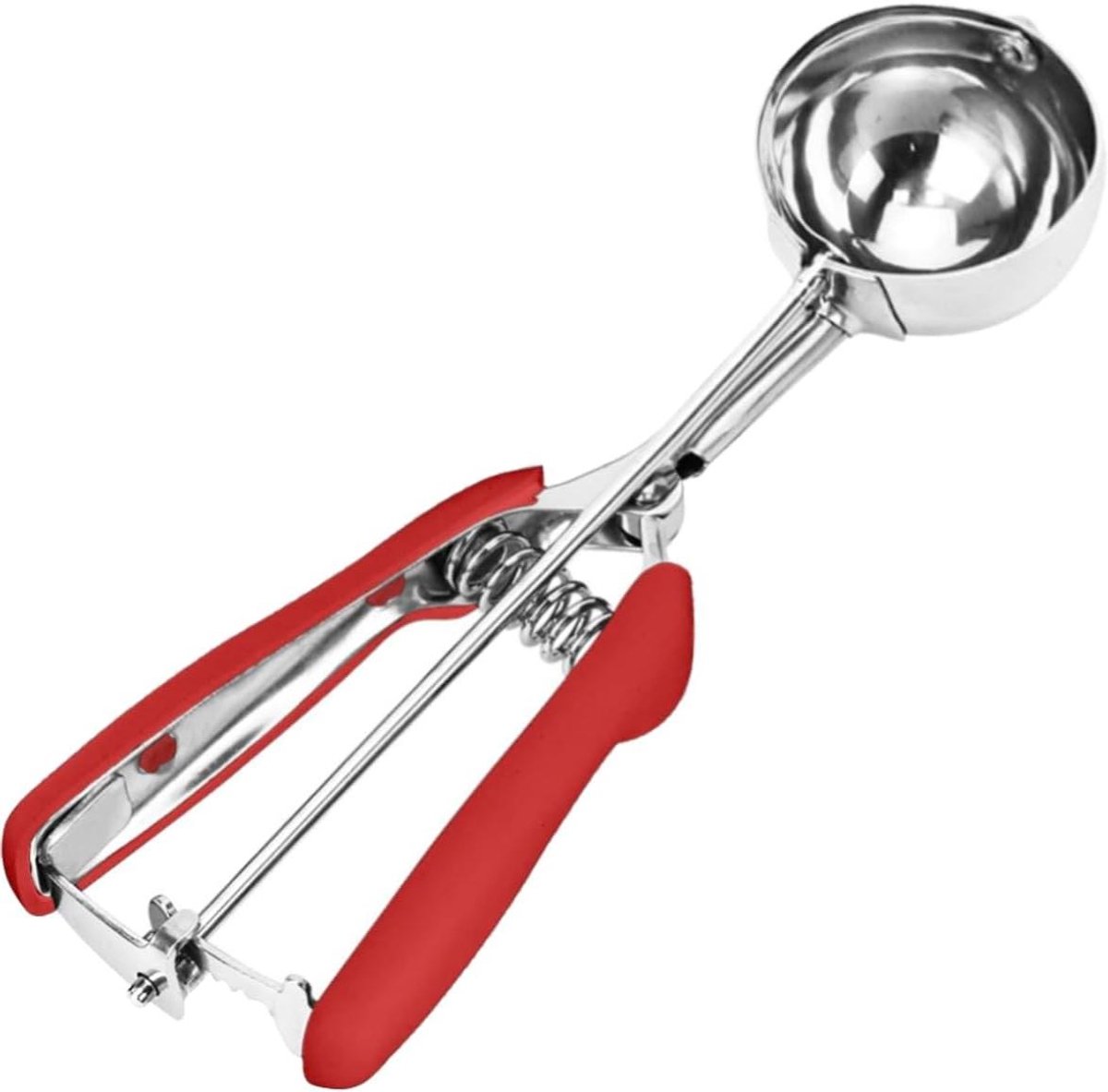 IJsschep - Koekjeslepel - Bakken en serveren - Met trigger - 60 ml - Rood