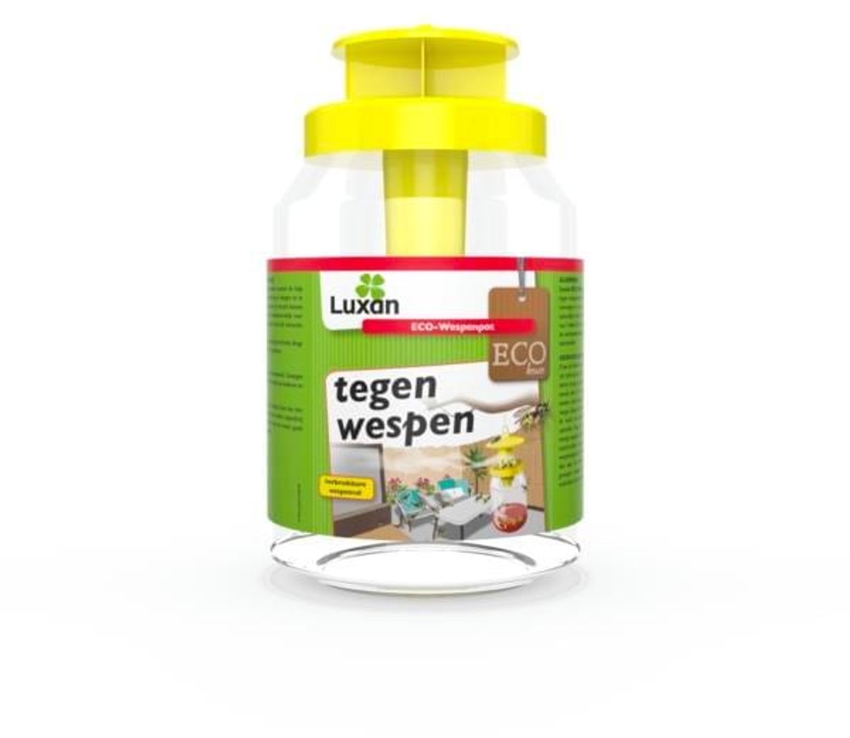 Luxan Eco Wespenpot - Effectieve Insectenval - Met gratis cheatsheet