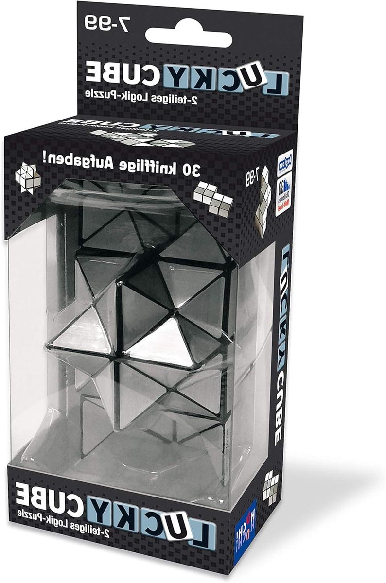 Lucky Cube Puzzel - Draai Puzzel - Snelle Logica - 30 Figuren - Klein - Multicolor