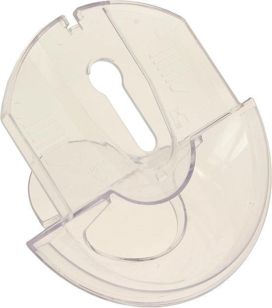 IJsmachine Onderdeel - Sorbetmaker Goulotte - Zelf IJs Maken - Origineel Onderdeel - 21 x 17 x 14 cm - Grijs — afbeelding 2