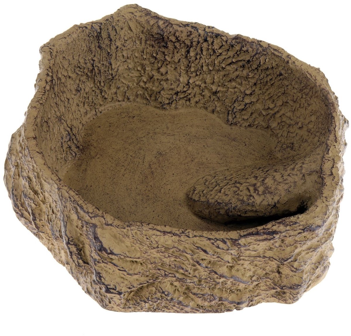 JBL Reptiel voer- en drinkschaal zandsteenlook | maat S, L of XL Extra Large