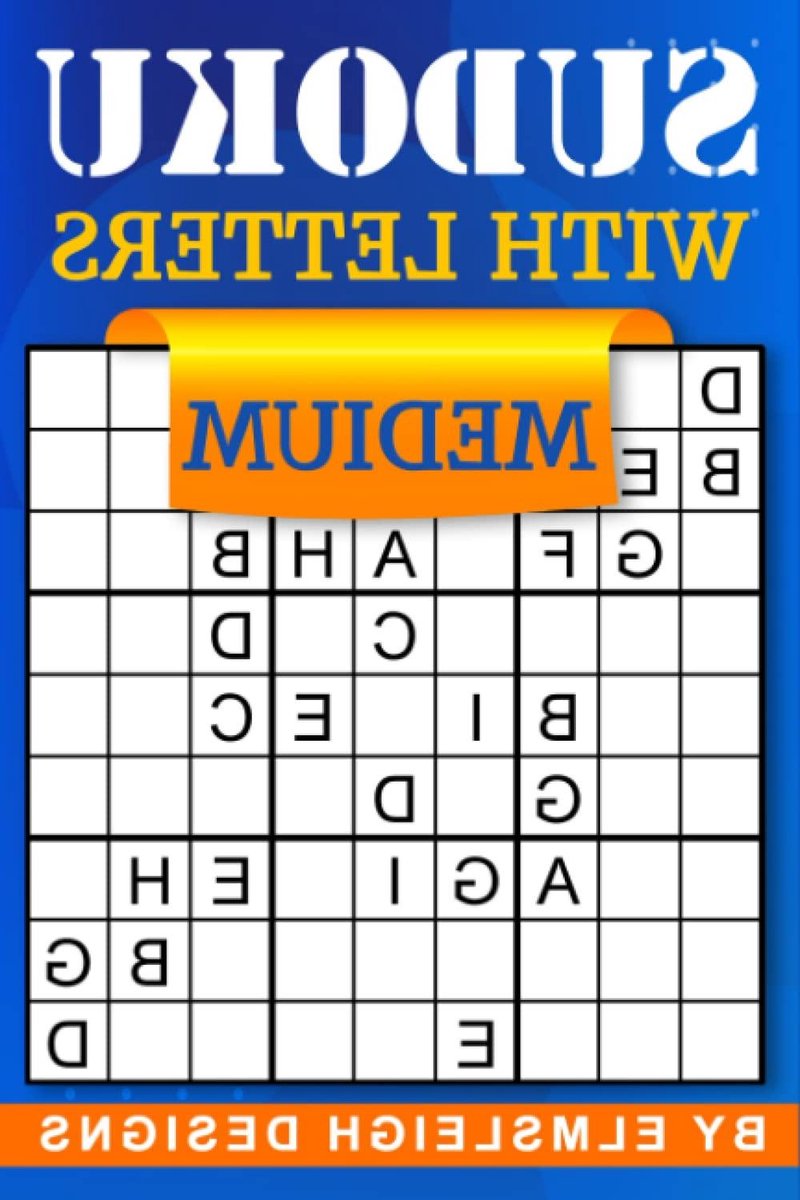 Woord Puzzelboek - Letter Sudoku - Hersenen Trainen - 100 Medium Puzzels - 6 x 9 Inch - Niet Van Toepassing