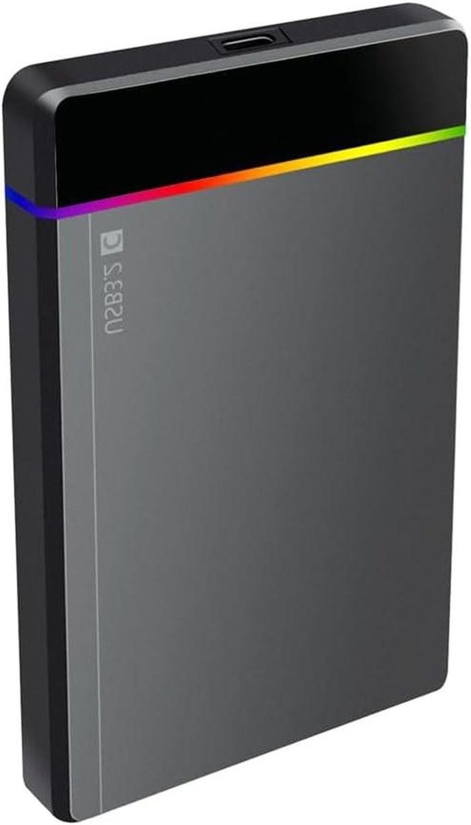 Externe Harde Schijf Behuizing - SSD Behuizing - Data Opslag - Gereedschapsvrije Installatie - 2.5 inch - Zwart