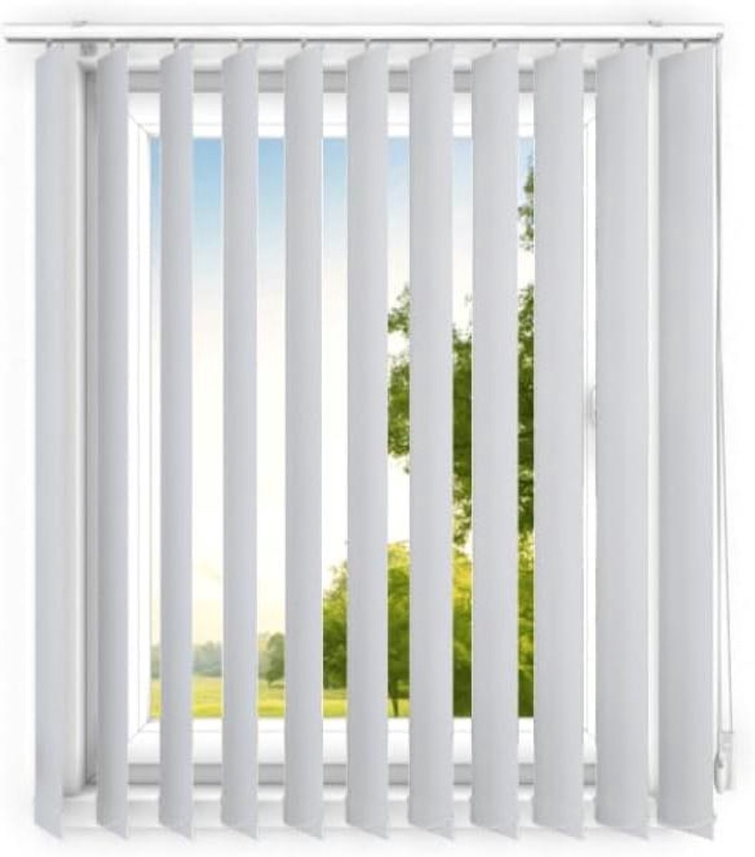 Verticale Jaloezieën - Raambekleding - Privacy Creëren - Lichtdoorlatend - 180x170 cm - Li