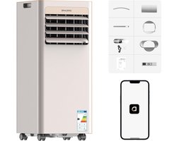 Draagbare Airconditioner - Mobiele Airco - Ruimte Koelen - 3-in-1 Functies - 700 mm Hoog - Goud