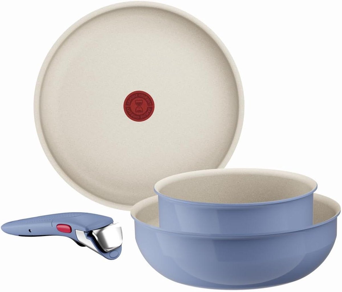 Kookgerei Set - Pannen Set - Koken Aan Tafel - Afneembaar Handvat - 28 cm 26 cm 20 cm
