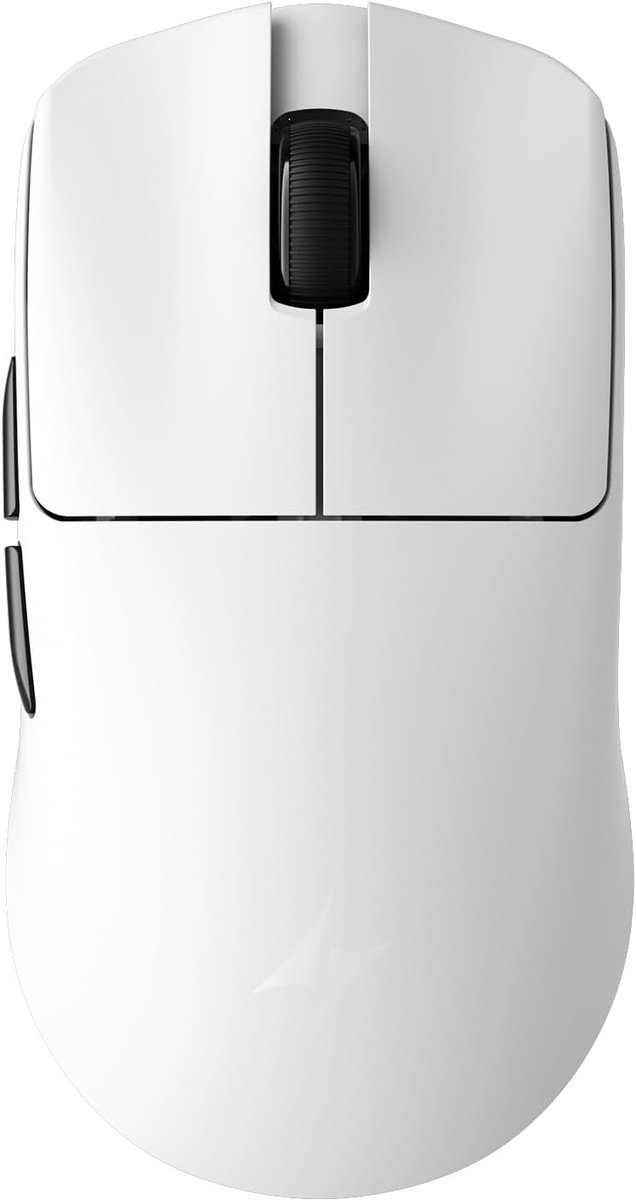 ATK F1 V2 Ultimate - Draadloze Gaming Muis - 39g Ultralight - PAW3950 Ultra Sensor - Dual 8K Polling - 2.4G/Wired - 250U Batterij - Wit