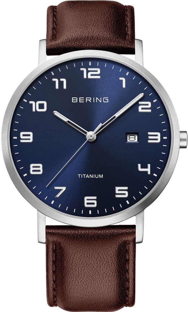 Bering - 18640-505 - Polshorloge - Heren - Kwarts - Titanium