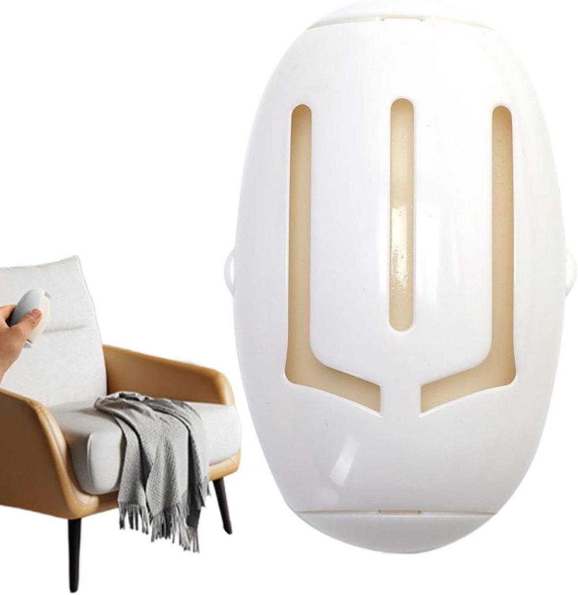 Pluisroller - Kledingreiniger - Stoffen Reinigen - Herbruikbaar en Wasbaar - 10x63 cm - Wit