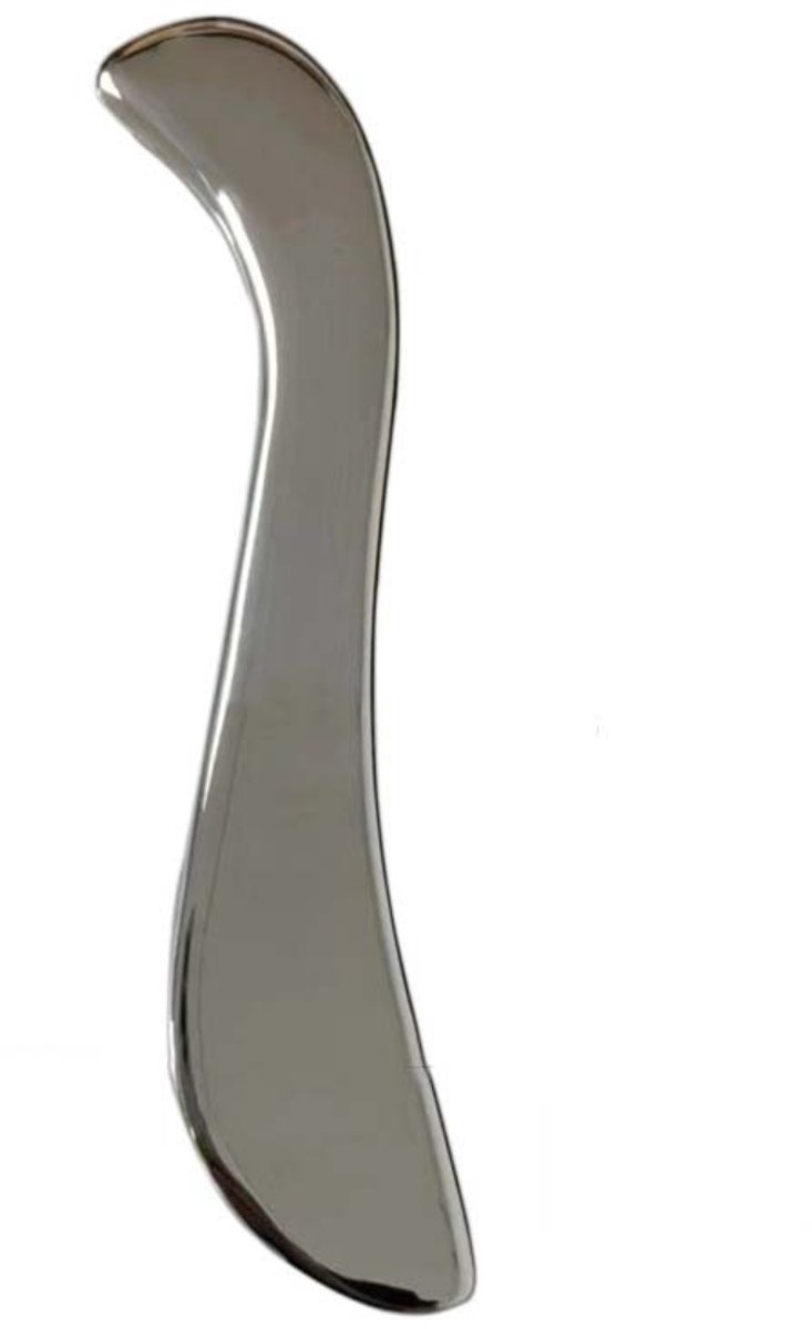 2 Stuks Roestvrijstalen Fascia Mes - IASTM Spier Schraper Tool voor Myofasciale Release