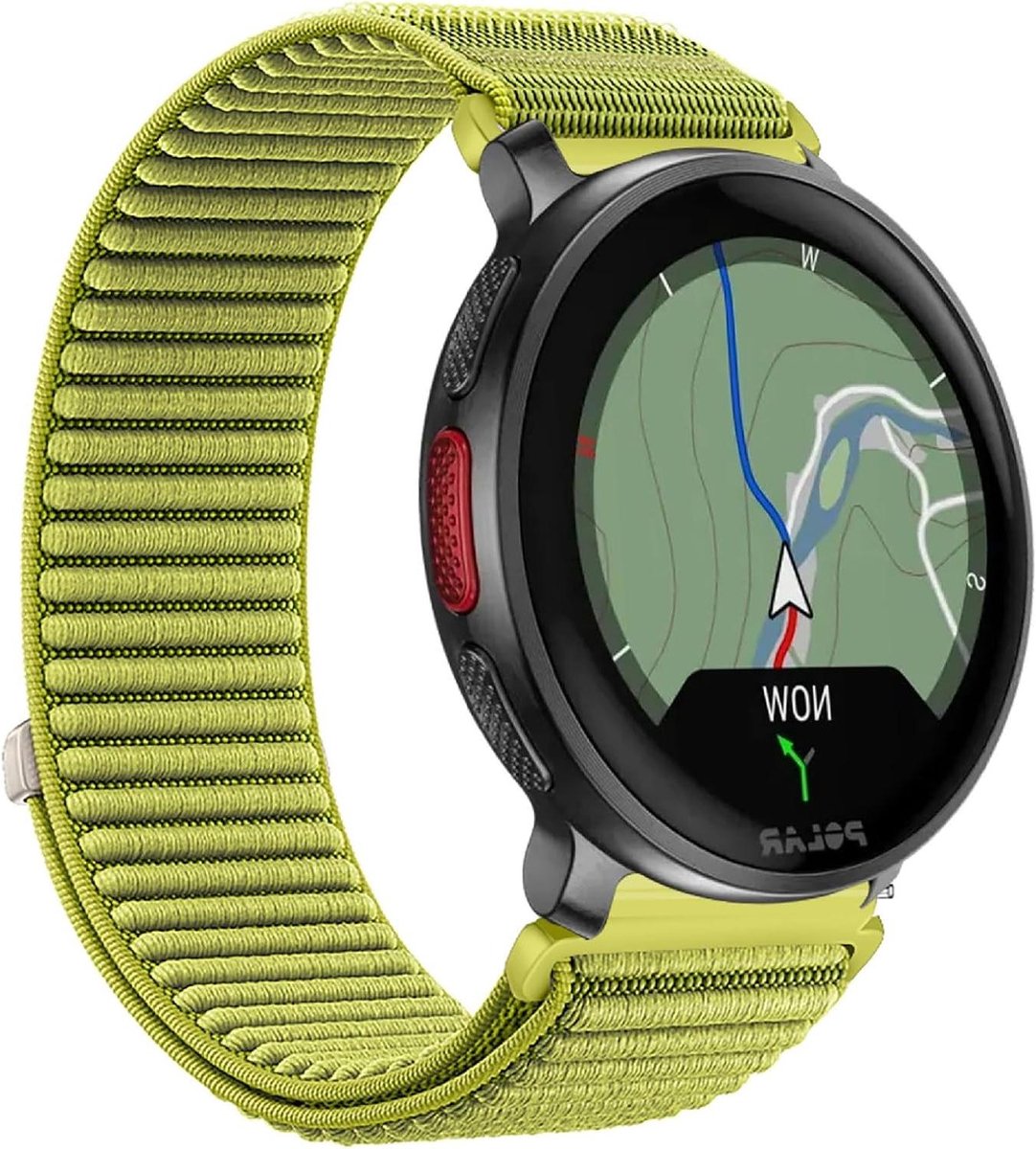 Sportband - Nylon band - Actieve levensstijl - Ademend materiaal - Verstelbaar - Groen
