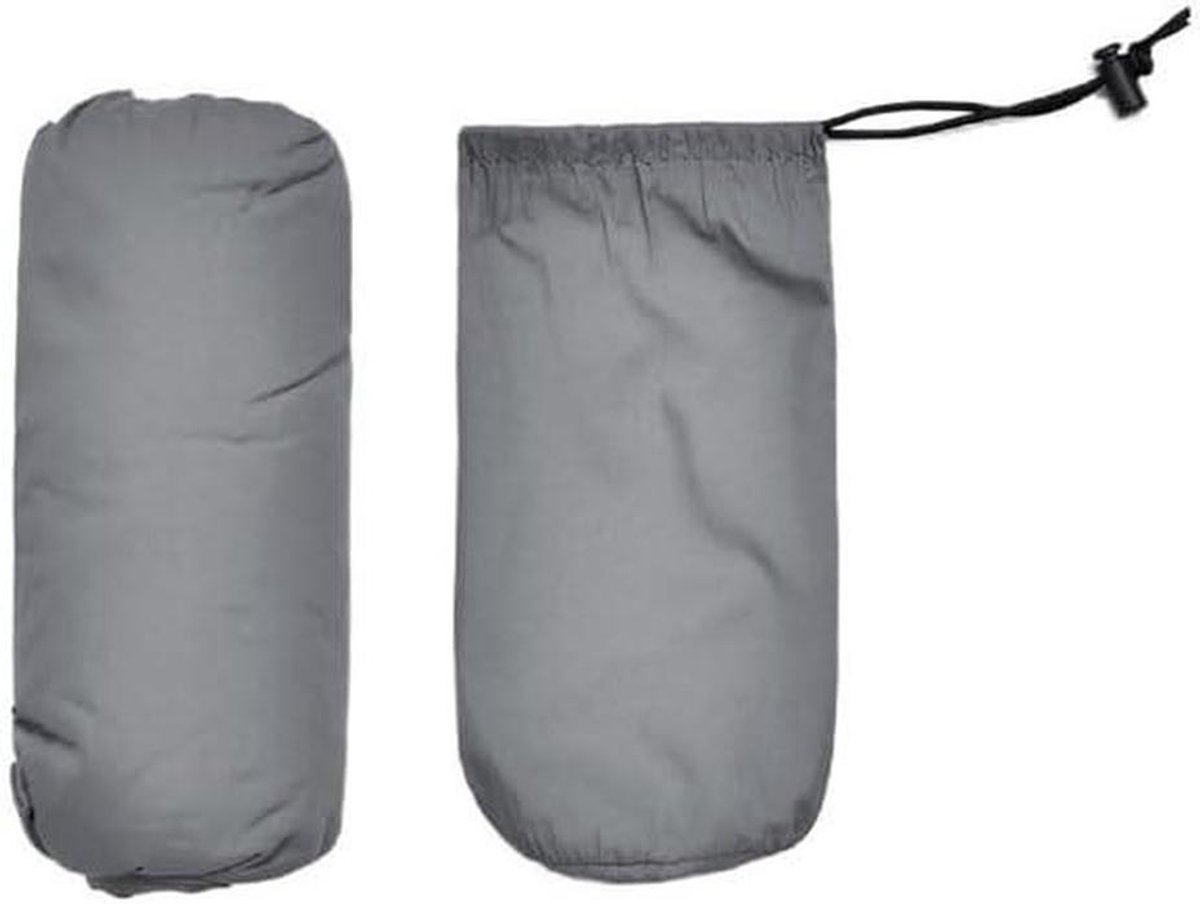 Lichtgewicht Slaapzak - Compacte Slaapzak - Buiten Wandelen - Isolerende Warmte - One Size - Grijs