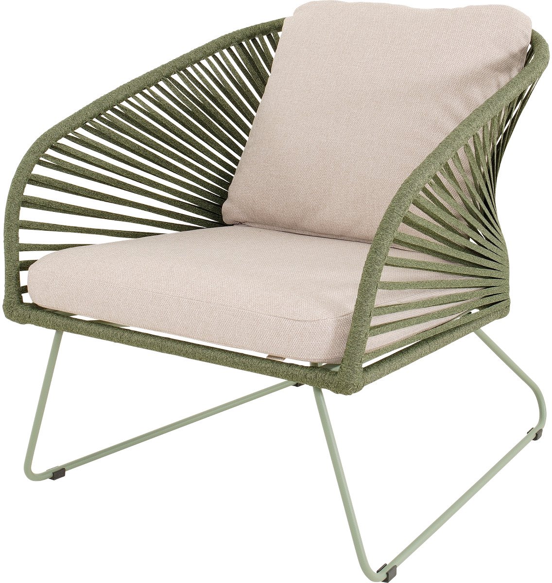 Lesli Living Bistro Chair Izumi - Green - 71x79x73cm