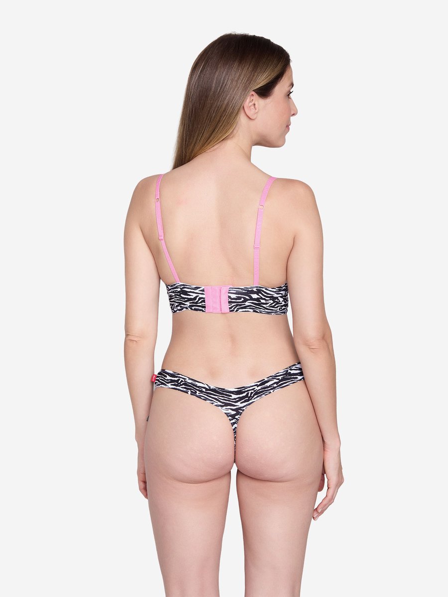 Joop! Jeans Bralette Animal Print mehrfarbig