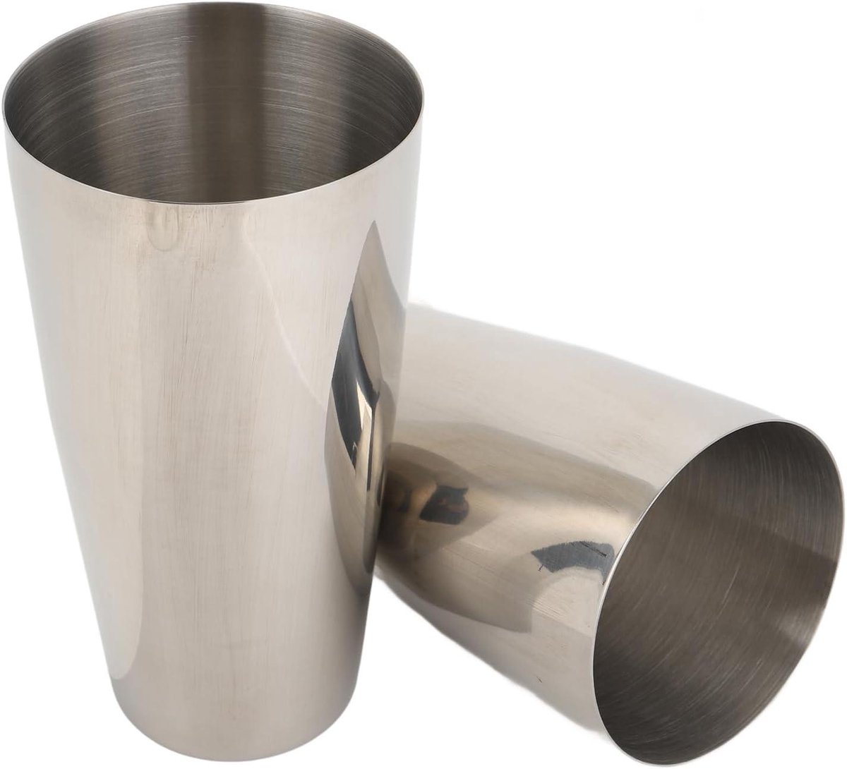 Cocktail Shaker Set - Barbeker Kit - Drankjes Maken - Dubbele Cup Design - 500 800ml - Metaal
