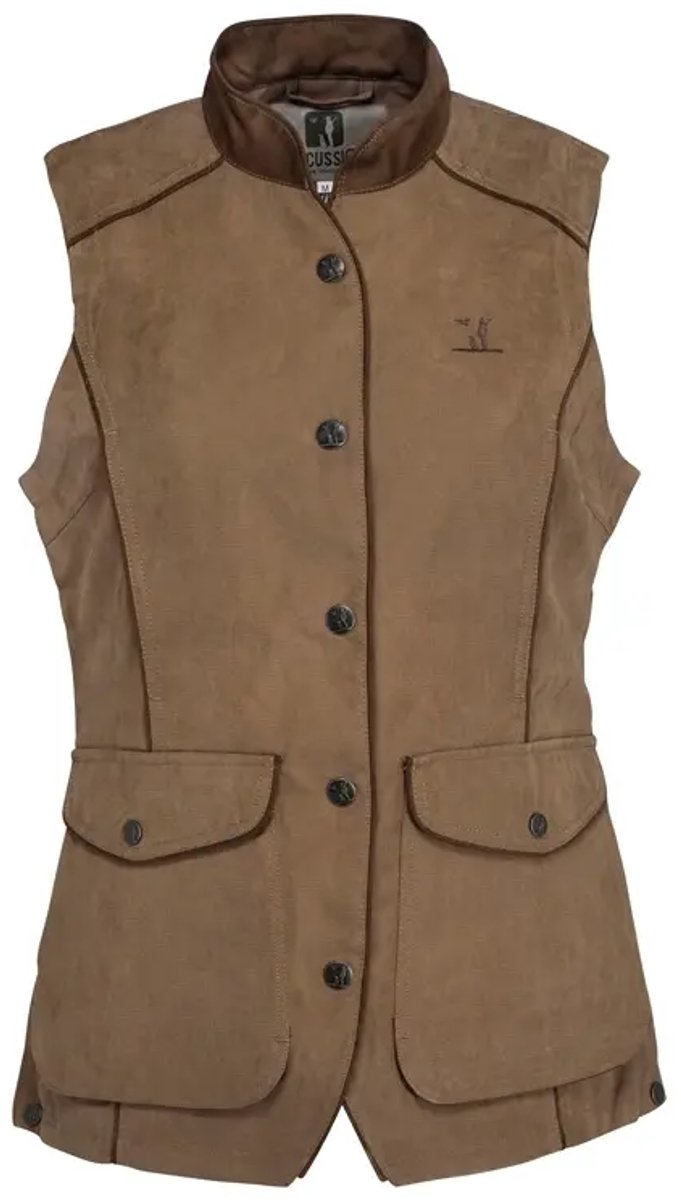 Damesgilet PERCUSSION Rambouillet Original Bruin