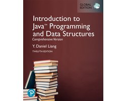 Omslag van Introduction to Java Programming and Data Structures, Comprehensive Version, Global Edition