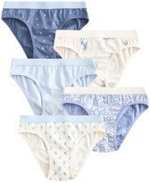 Next - Meisjes - Set van 5 bikinislips - Blauw