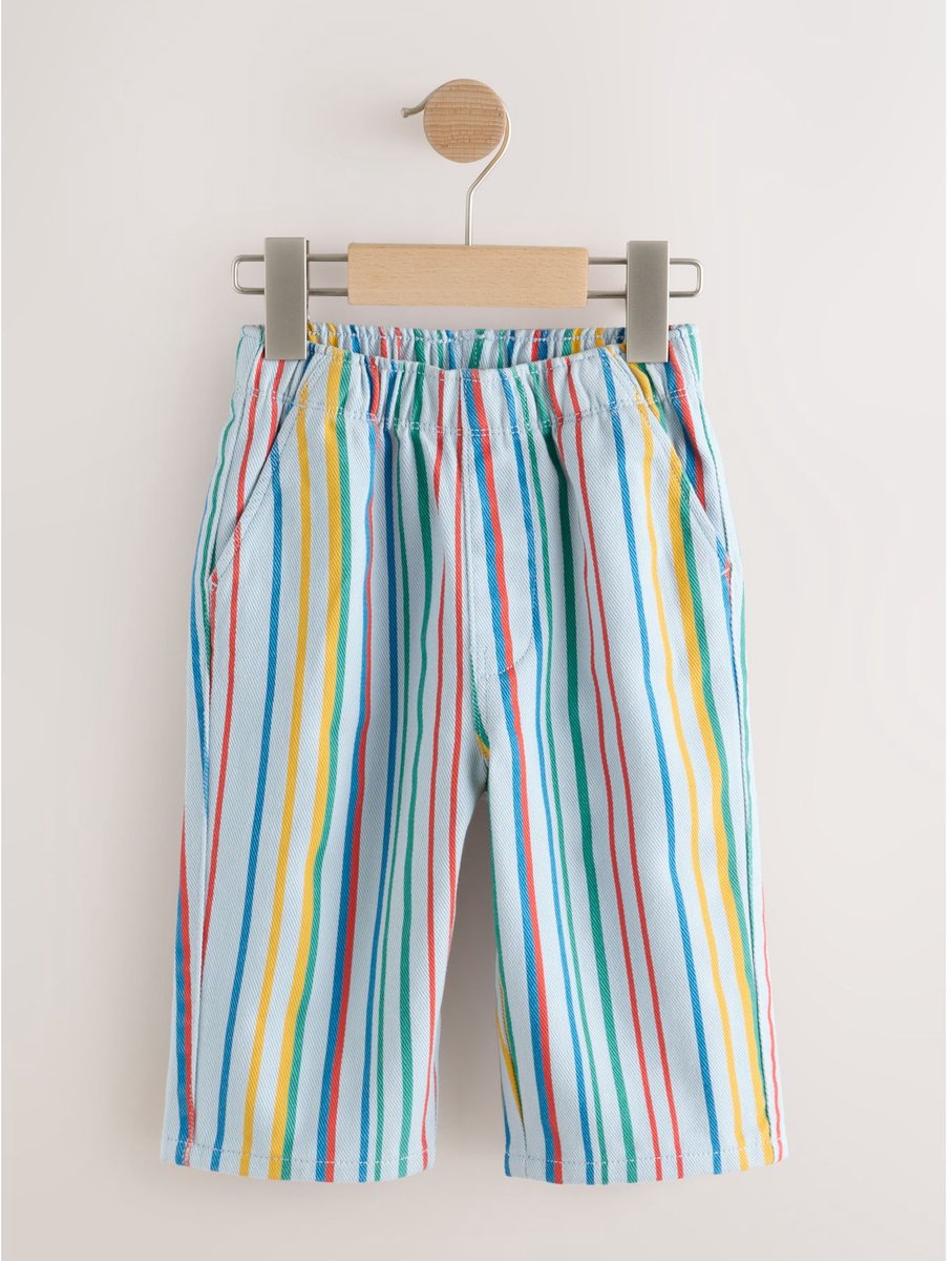 Next - Jongens - Brede broek met koordsluiting - Blauw