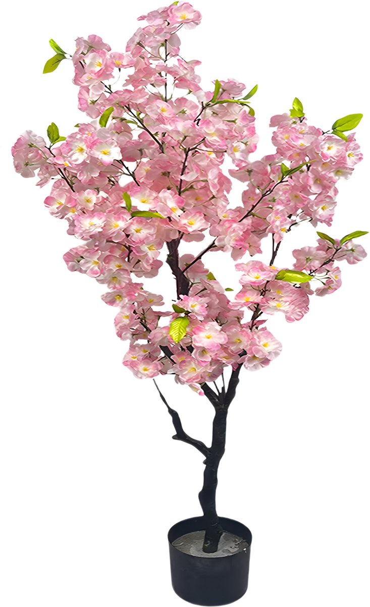Kunstmatige Kersenbloesemboom 120 cm - Faux Bloemboom voor Binnen & Kantoor