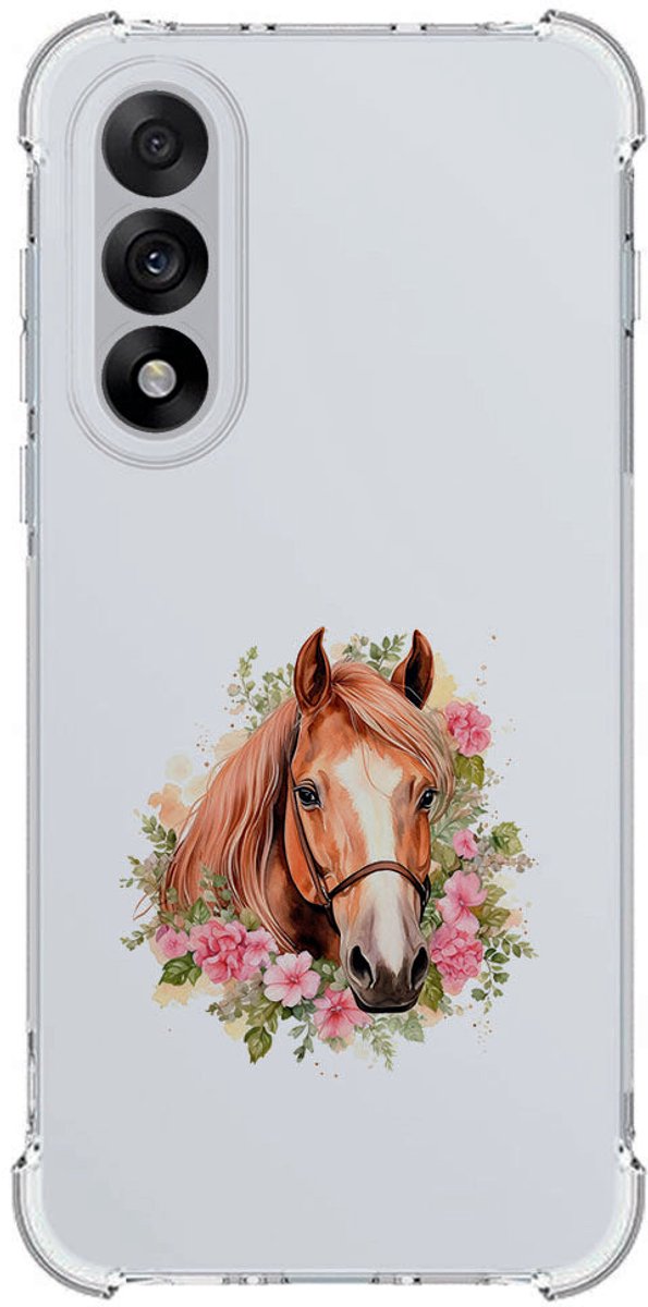 TPU Telefoonhoesje OnePlus Nord 5 - Paard schokabsorberende backcover