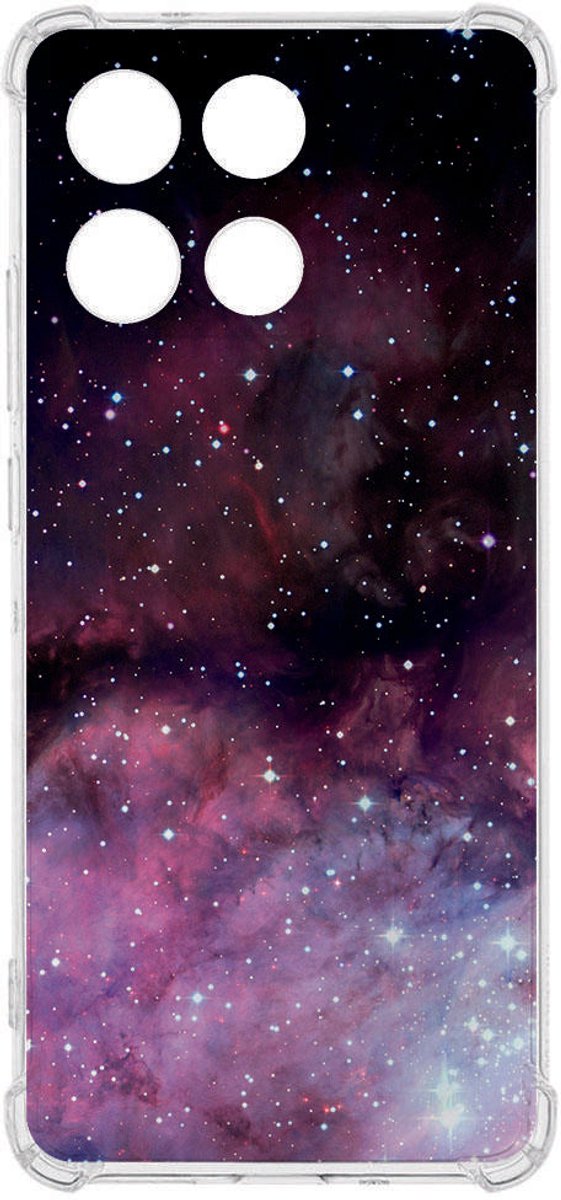 TPU Telefoonhoesje Motorola Moto G56 - Galaxy backcover
