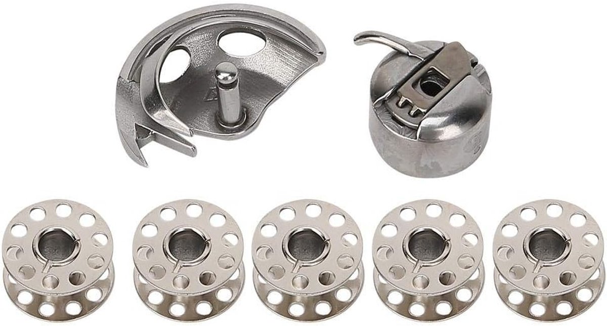Complete Set Met Spoelen en Shuttle Haak voor Oude Stijl Naaimachines - Standaard Onderdelen en Accessoires voor Naaien