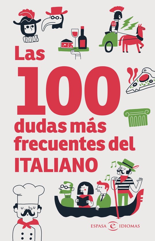 Espasa Idiomas - Las 100 dudas más frecuentes del italiano - cover