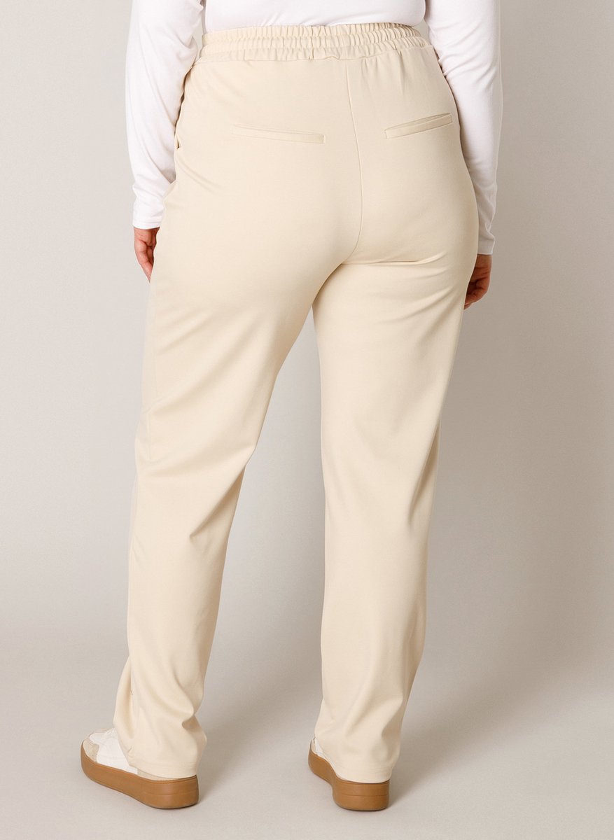 BASE LEVEL CURVY Yoanna Broek - Light Beige - maat 1(48)