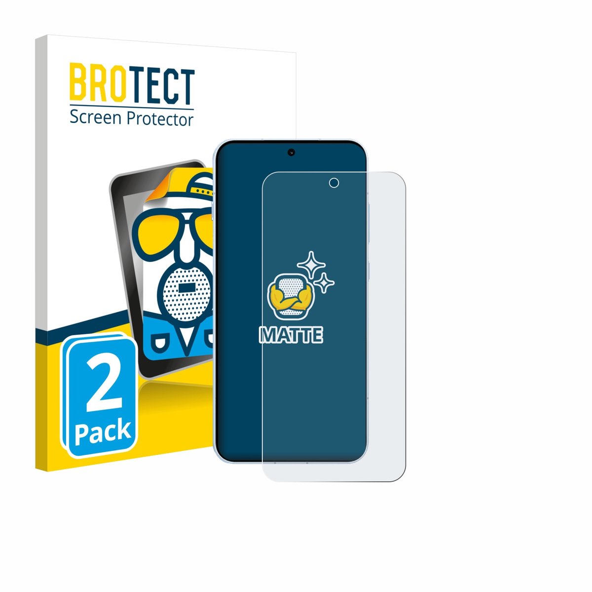BROTECT - Screenprotector voor Oppo Find X8s - Folie Beschermfolie matte 2 Stuks
