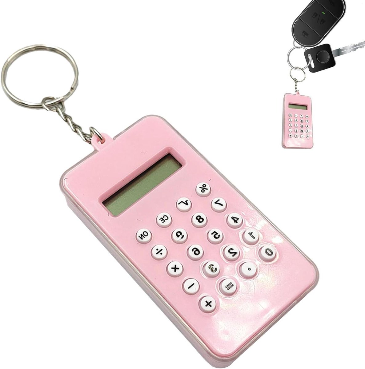 Draagbare Rekenmachine - Mini Gadget - Dagelijkse Berekeningen - Leuk Cartoon Design - Compact Formaat - Maze Stijl