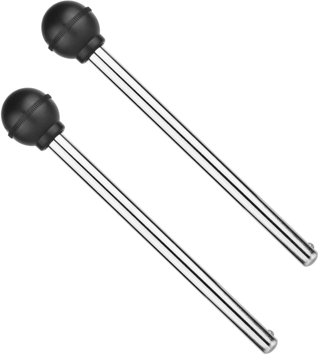 Dailygoods- Gewichtstapelpennen 2 Stuks - Ronde Pen 3/8 inch Diameter - Vergrendelingsruimte 6 inch - Universele Gewichtsselectie - Geschikt voor Homegym-Oefenmachines - Premium Kunststof/Metaal - Gewichtspennen