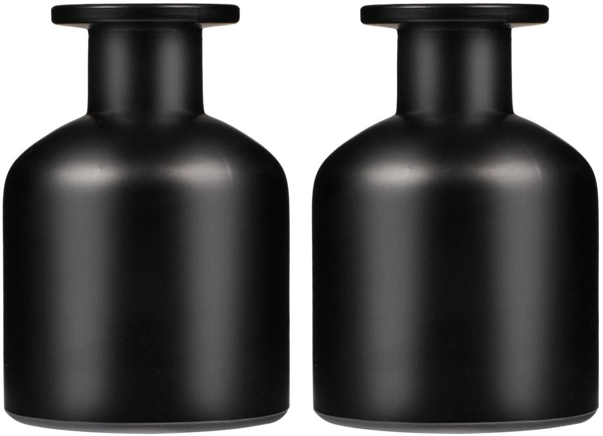 Dailygoods- Diffusorflessen 150 ml - Glazen Flacon - Aromatherapie - Geurverspreider - Navulbare Geurstaafjes - Veilig verpakt