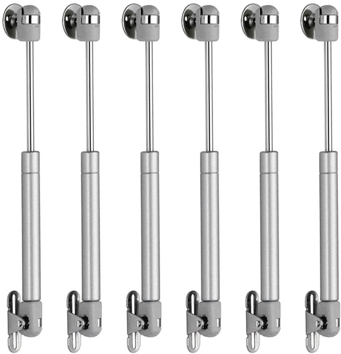Dailygoods- Gasveer 120N - Gasdrukveer - Gasveren - Deur Scharnieren - Lift Support - Duurzaam Materiaal - Deurscharnier