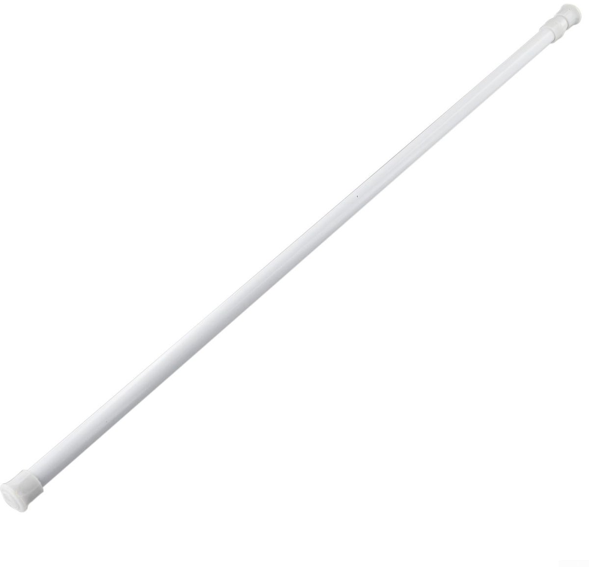 Dailygoods- Spanstang Uitschuifbaar - Gordijnroede Zonder Boren - Verstelbare Lengte 60-110cm - Veelzijdig Gebruik - Schadevrij Installeren - Metaal